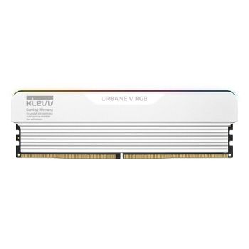 Memoria RAM Klevv Urbane V RGB 32GB 2x16GB DDR5 6000MHz CL28 Blanco AMD EXPO Intel XMP