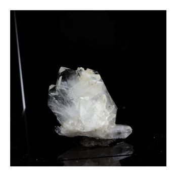 Quartz Del Alma - Piedra Natural De Francia, La Mure, Isère - Cristal De Curación Y Purificación, Cuarzo Faden, 50.1 Ct - Certificado De Autenticidad