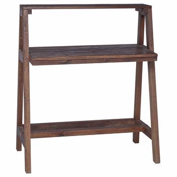 Escritorio | Mesa De Trabajo Marrón 90 X 50 X 103 Cm Madera Sólida Recuperada