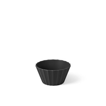 Cuenco polipropileno negro mate diam. 11cm