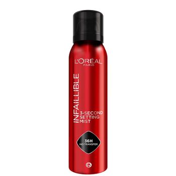 L'Oréal Paris Infallible 3-Second Makeup Setting Spray (Various Sizes) - 150ml