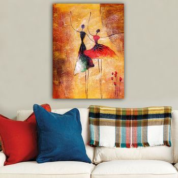 Pintura Decorativa Lienzo 394574092_70100 Multicolor 70x100 Cm