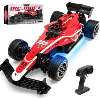 enoze 9009e rtr 114 24g 4wd f1 drift coche rc alta velocidad formula en-ruta carreras luz led control proporcional com