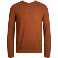 jack  jones jersey 12194859 pktbwo basic knit crew neck cambridge brown para hombre