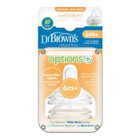 dr browns options level 3 wide-neck teats