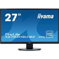 iiyama prolite x2783hsu-b3 27 full hd lcd monitor - black black