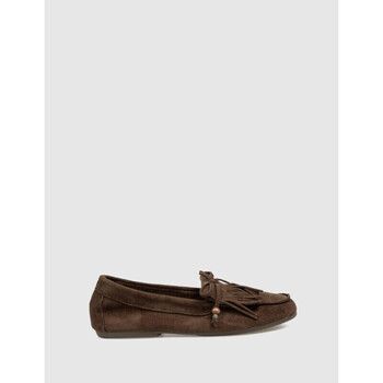 Kamome Trends Mocasines MOCASÍN ZALO MARRÓN para mujer