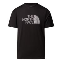 the north face 247 easy camiseta de running hombres-negro
