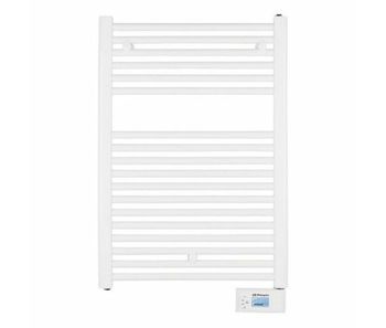 Toallero eléctrico de pared orbegozo tha 315 54,5 x 12 x 88 cm blanco negro metal