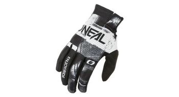 Guantes largos o neal matrix roller negro blanco