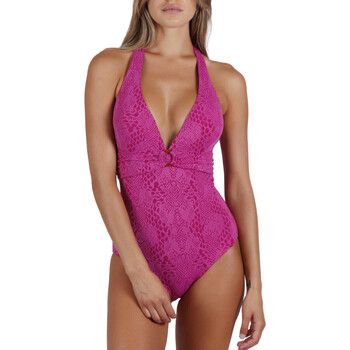 Admas Bañador Traje de baño 1 pieza con espalda preformada Love Piel para mujer