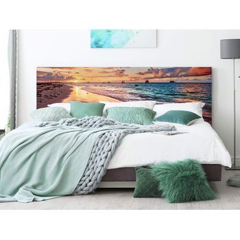 Oedim Cabecero Cama Pvc Playa 200x60cm | Disponible En Varias Medidas | Cabecero Ligero, Elegante, Resistente Y Económico
