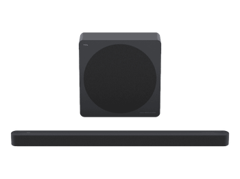 Barra de sonido - TCL A65K, Bluetooth, Subwoofer Inalámbrico, 460 W, Titanio