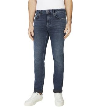 Pepe Jeans para hombre. PM20839967VA Jeans Stanley Tapered azul (32/30), Casual, Algodón, Denim