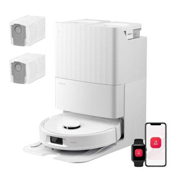 Robot aspirador y fregasuelos Roborock Qrevo S Pro Base multifunción Navegación LiDAR 18.500 Pa Control por app