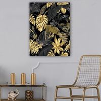 pintura decorativa lienzo 132303305670100 multicolor 70x100 cm