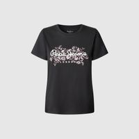 pepe jeans camiseta bero negro pl5000049-ack