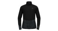 chaqueta de manga larga odlo run easy warm negra