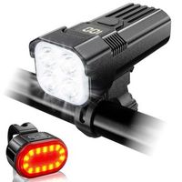 luz trasera veanxin 2000 lumenes negra