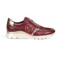 fluchos zapatillas deportivo casual con cremallera pieles combinadas linea union para mujer