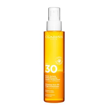 Clarins Protector Solar Cuerpo Huile Solaire Embellissante Aceite Alta Protección SPF30+