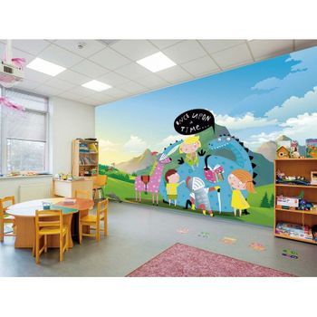 Fotomural Vinilo Infantil Érase Una Vez 400 X 300 Cm