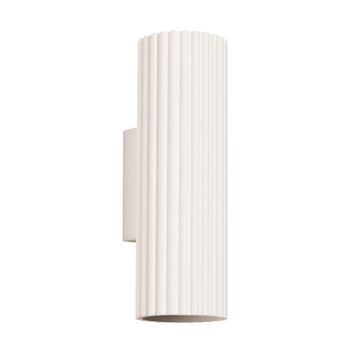 Lámpara de pared beige aluminio alt. 7 cm