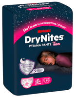 huggies drynites panales de noche nina talla 13 48-60 kg 9 uds