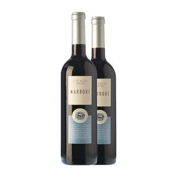 Pirineos Vino Tinto Marboré Somontano Crianza 75 Cl 13% Vol. (pack De 2 Unidades)