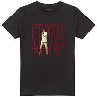 elvis presley camiseta 68 album para mujer