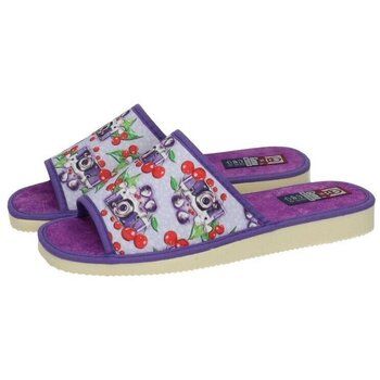 Gema Garcia Pantuflas Zapatilla cerezas para mujer