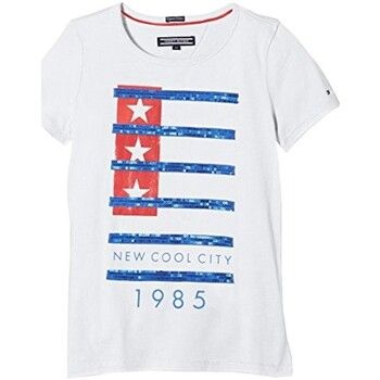 Tommy Hilfiger Camiseta KG0KG01624 100 para niña