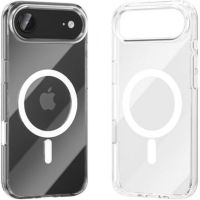 funda para movil vention concise impact dura pc tpu transparente magsafe para iphone 17 air