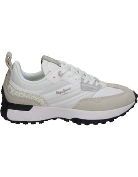 Zapatillas Pepe Jeans Lucky Printpls Blancas 60005-800 De Mujer 37