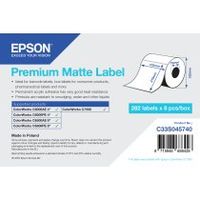 epson premium matte label - die-cut roll 105mm x 210mm 282 labels