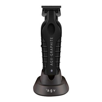 Agv Máquina De Corte Profesional Graphite Cuchilla Grafito + Base Carga, Negro, Inalámbrica
