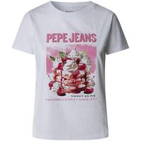 pepe jeans camiseta pl506069 800 para mujer