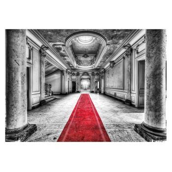Papel Pintado 3d - Secreto De Mármol - En Blanco Y Negro (250x175 Cm)