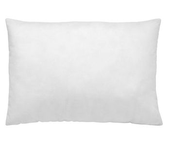 Funda de almohada blanco 45x155 cm