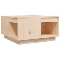 mesa de cafe - mesa de centro madera maciza de pino 60x61x325 cm