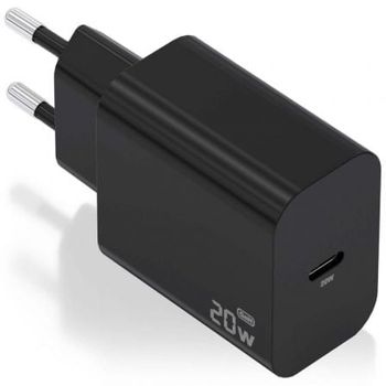 AISENS A110-0939 Cargador GaN 20W 1xUSB-C PD3.0 Negro