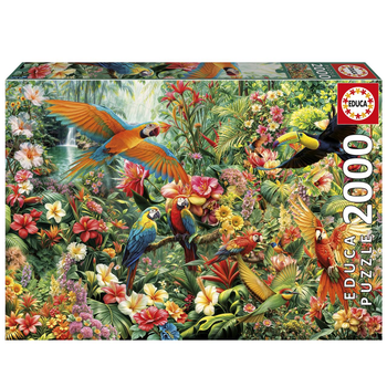 Educa - Puzzle 2000 piezas Aves Del Amazonas (20574)