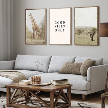 Set de 3 posters 227, 50x70 cm