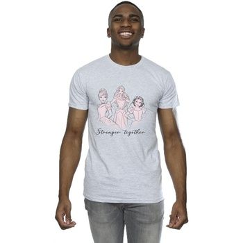 Disney Camiseta Princesses Stronger Together para hombre