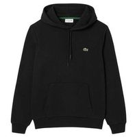 sudadera lacoste algodon negro