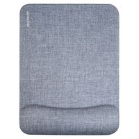 alfombrilla de raton ergonomica exco con soporte de muneca de silicona comoda alfombrilla de raton para ordenador base de pu antideslizante para ordenador portatil de oficina en casa