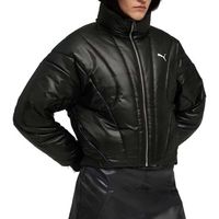 puma yellow chaquetas dare to puffer jacket para mujer