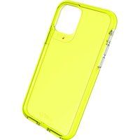 crystal palace iphone 11 pro clear view case - neon yellow neon