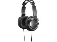 auriculares - jvc ha-rx330-e de diadema con cable deep bass jack 35 mm negro