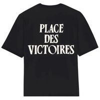 ami paris camiseta t-shirt uts3897260001 black para mujer